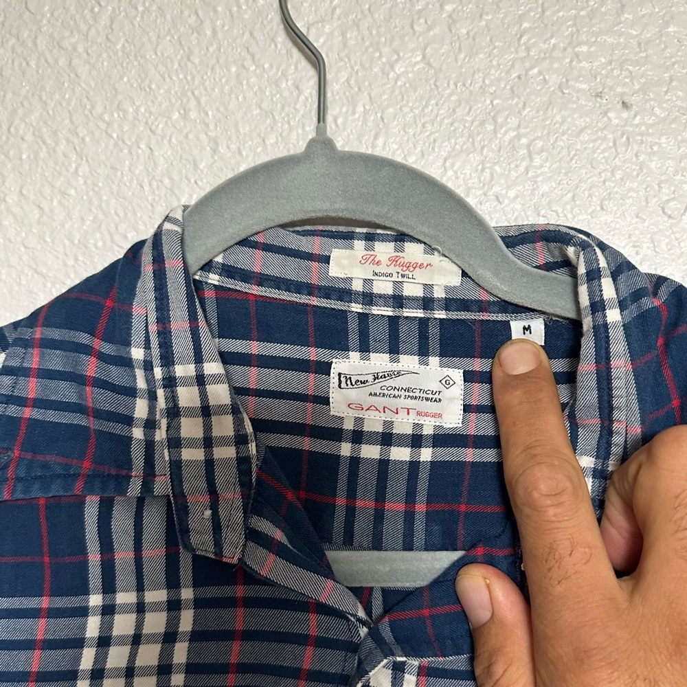 Beautiful indigo twill GANT shirt